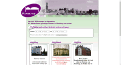 Desktop Screenshot of hansehus.de